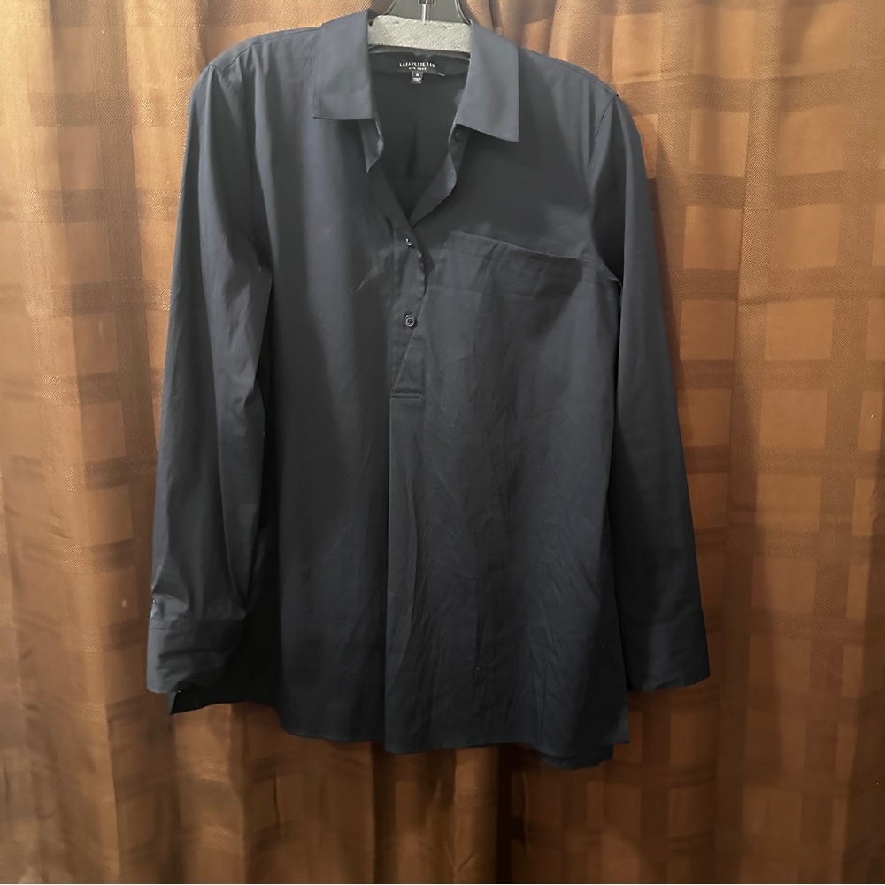 Lafayette 148 Shirt Tunic size M